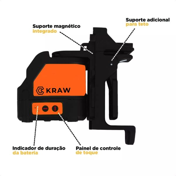 Nivel a Laser Verde Automatico 30m K-NM2 Kraw